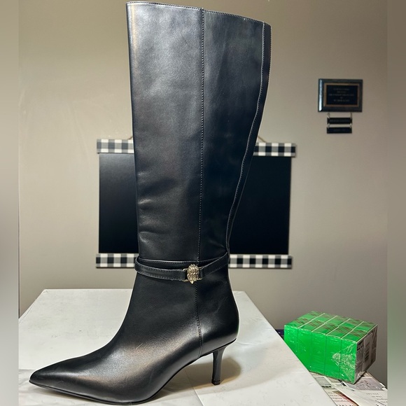 Kurt Geiger Kensington Tall Leather Boots - Picture 5 of 11